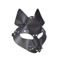 Маска БДСМ, Wolf с шипами, 3416-1