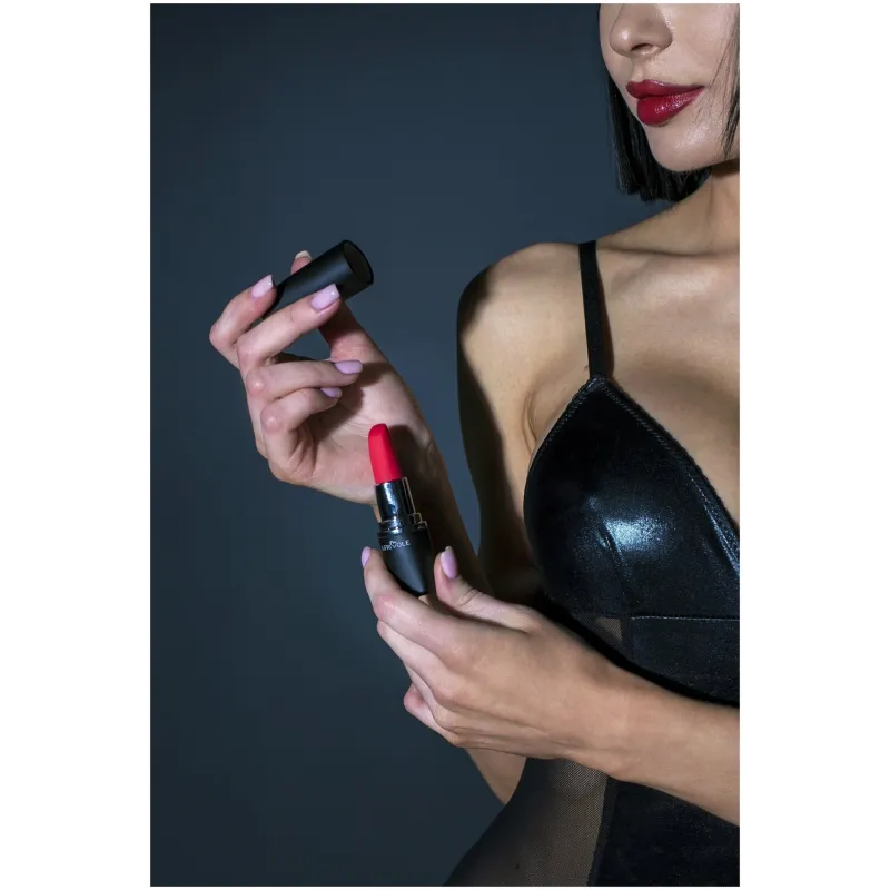 Вибратор помада Mira, цвет черный (INFINITE)