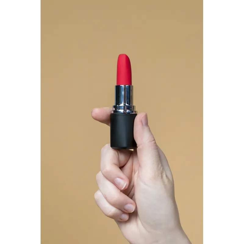 Вибратор помада Mira, цвет черный (INFINITE)