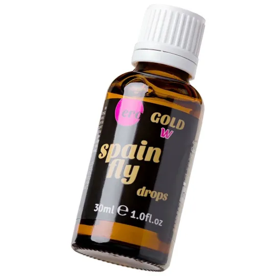 ВОЗБУЖДАЮЩИЕ КАПЛИ "ГОЛД W ИСПАНСКИЙ ПОРЫВ /GOLD W SPAIN FLY DROPS" для женщин, 30 мл.