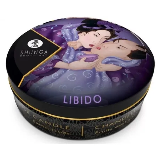 Массажное арома масло в виде свечи, Exotic Fruits мини 30мл.Экзотический фрукт