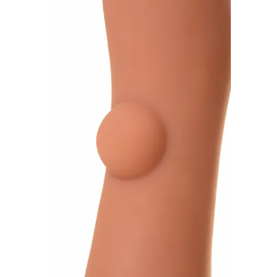 Насадка на фаллос с имитациец пирсинга размер M, EXTREME SLEEVE