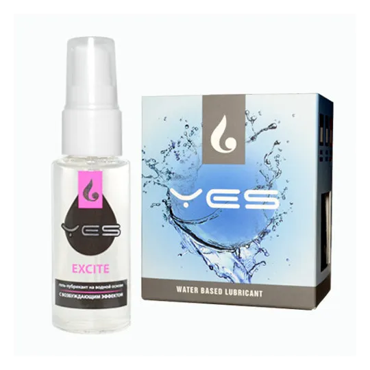 Гель-лубрикант на водной основе Excite с возбуждающим эффектом 30 мл.