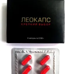 Леокапс крепкий выбор Усилитель потенции 4 капсулы