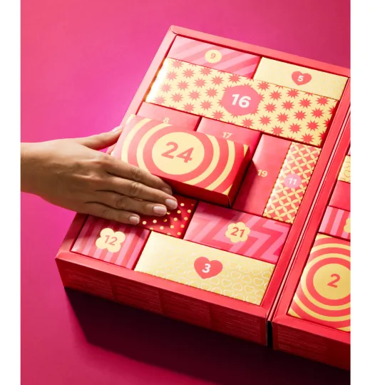 Адвент-календарь Lovehoney Couple’s Advent Calendar 2025, 24 предмета