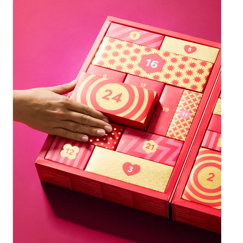 Адвент-календарь Lovehoney Couple’s Advent Calendar 2025, 24 предмета