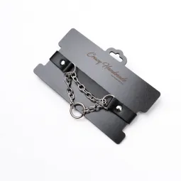 Чокер «Кольцо на цепочках»