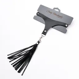 Чокер с кисточкой из кожи