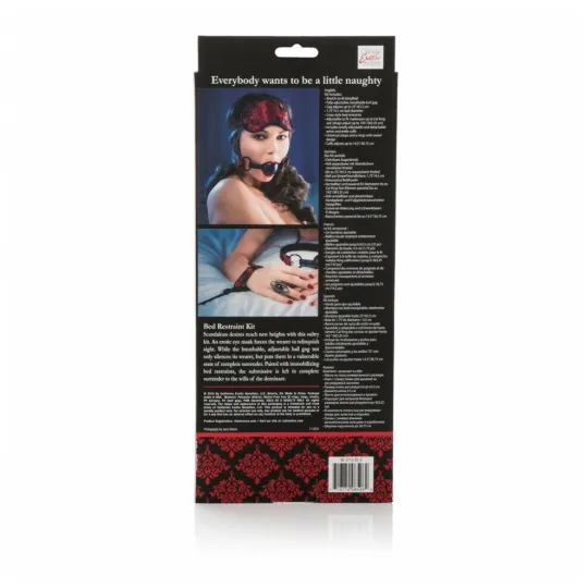 Комплект интимный SCANDAL BED RESTRAINT KIT