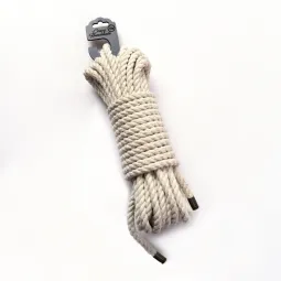 Хлопковая веревка для шибари (Белая), 15 м