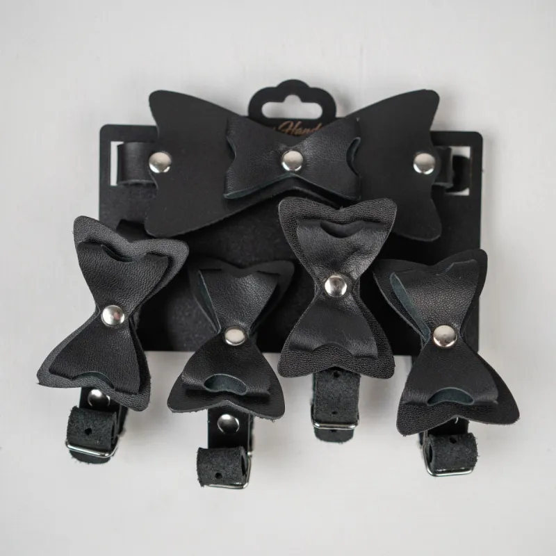 Набор с черными бантиками