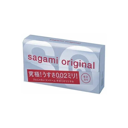 Презервативы SAGAMI Original 002 полиуретановые 6шт.
