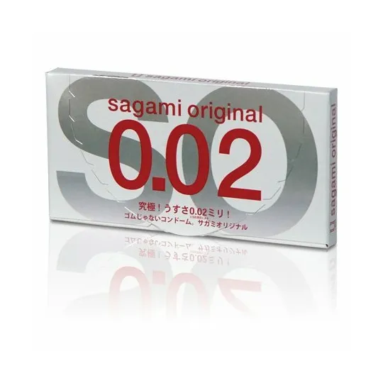 Презервативы SAGAMI Original 002 полиуретановые 6шт.