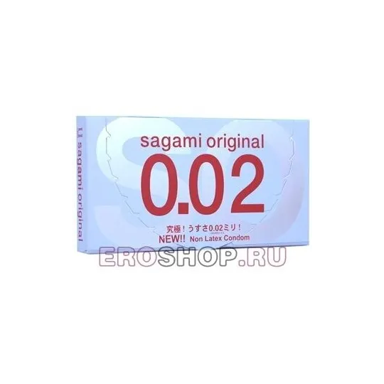 Презервативы SAGAMI Original 002 полиуретановые 6шт.