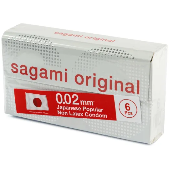 Презервативы SAGAMI Original 002 полиуретановые 6шт.