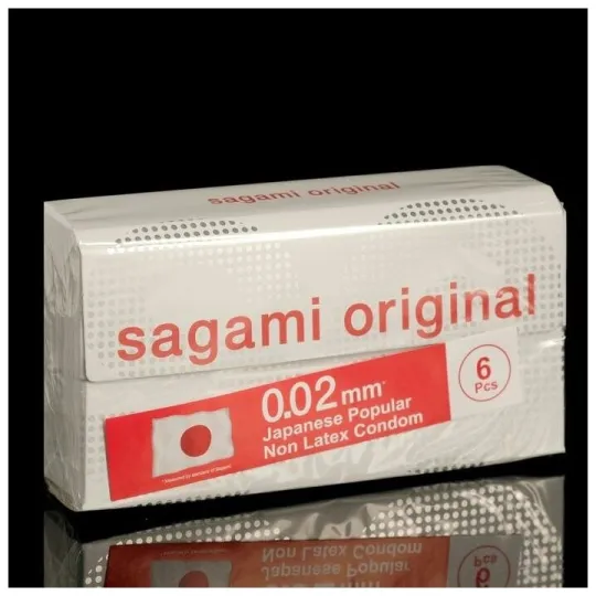 Презервативы SAGAMI Original 002 полиуретановые 6шт.