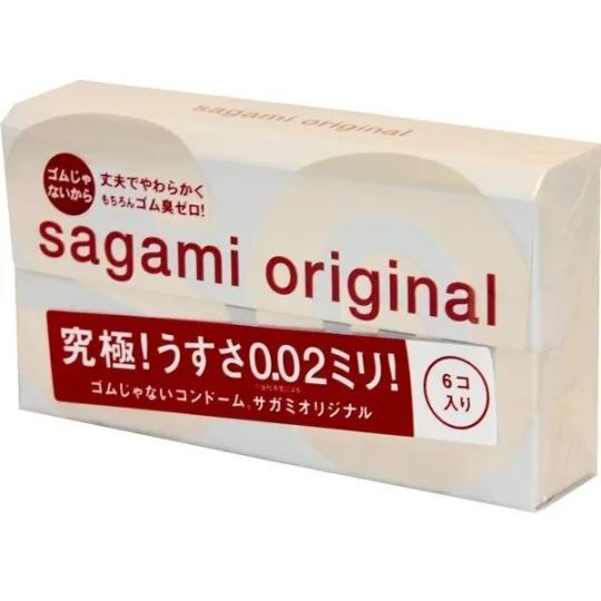 Презервативы SAGAMI Original 002 полиуретановые 6шт.