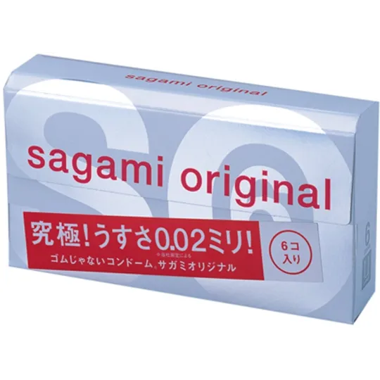 Презервативы SAGAMI Original 002 полиуретановые 6шт.