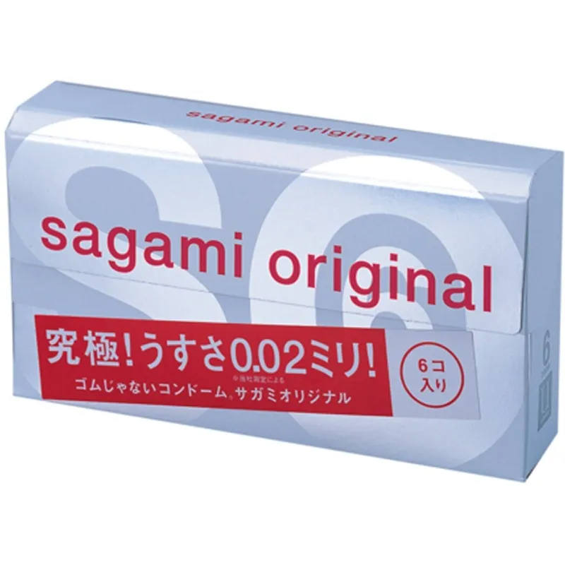Презервативы SAGAMI Original 002 полиуретановые 6шт.