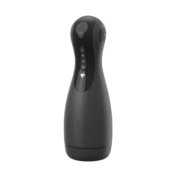 Инновационный мастурбатор Good night (soft-touch) с имитацией орального секса (черный)