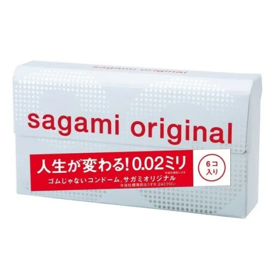 Презервативы SAGAMI Original 002 полиуретановые 6шт.
