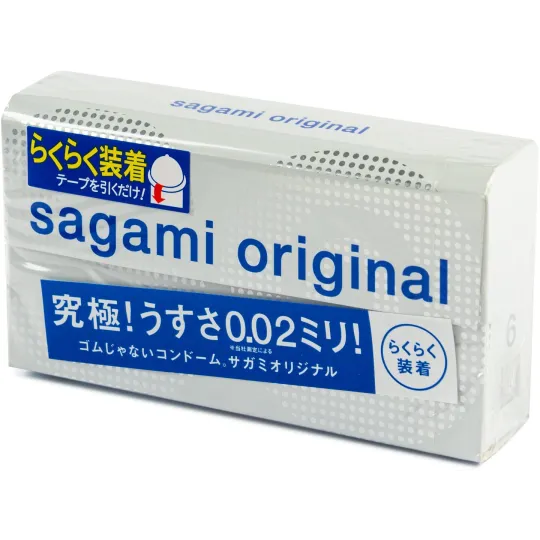 Презервативы SAGAMI Original Quick 002 полиуретановые 6шт.