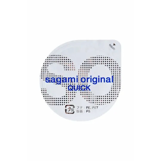 Презервативы SAGAMI Original Quick 002 полиуретановые 6шт.
