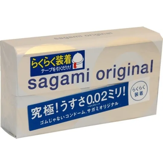 Презервативы SAGAMI Original Quick 002 полиуретановые 6шт.