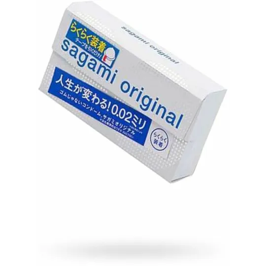 Презервативы SAGAMI Original Quick 002 полиуретановые 6шт.