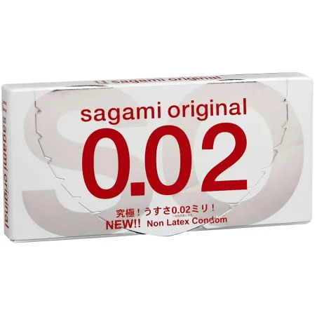 Презервативы SAGAMI Original 002 полиуретановые 2 шт.