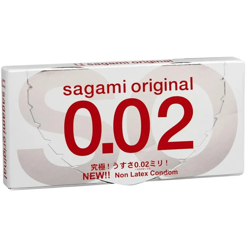 Презервативы SAGAMI Original 002 полиуретановые 2 шт.