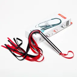 Плеть лента цвет: черный/красный