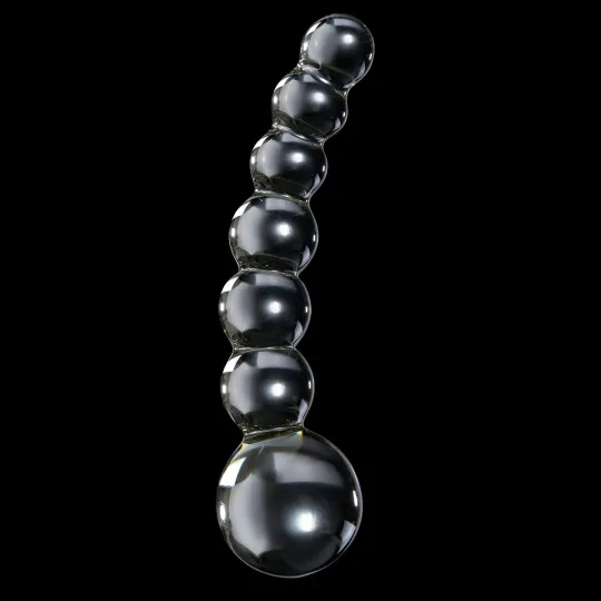 Стеклянный стимулятор Icicles No. 66 - Clear