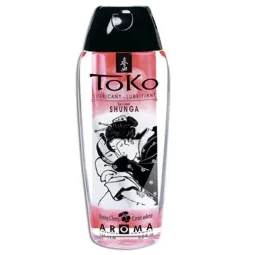 Индивидуальный ароматический лубрикант ТОКО Пылающая вишня 165 МЛ.