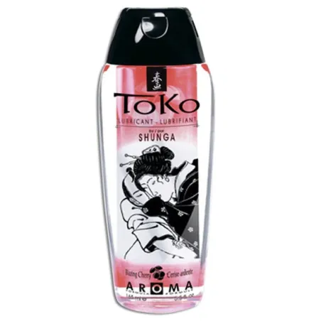 Индивидуальный ароматический лубрикант ТОКО Пылающая вишня 165 МЛ.