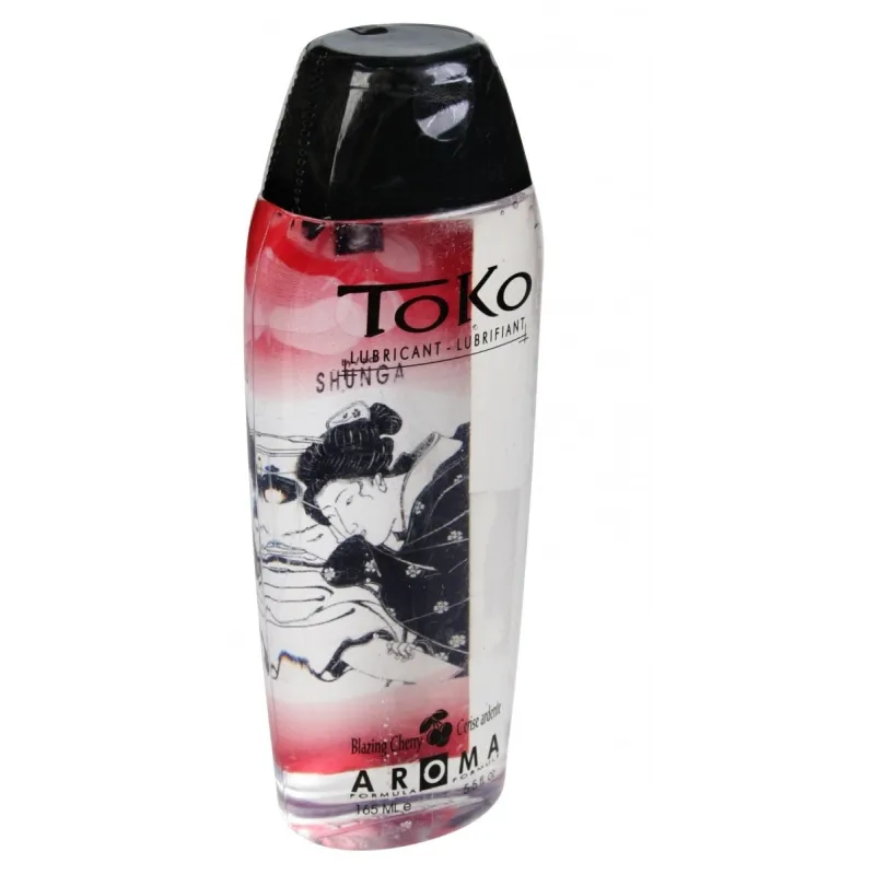 Индивидуальный ароматический лубрикант ТОКО Пылающая вишня 165 МЛ.