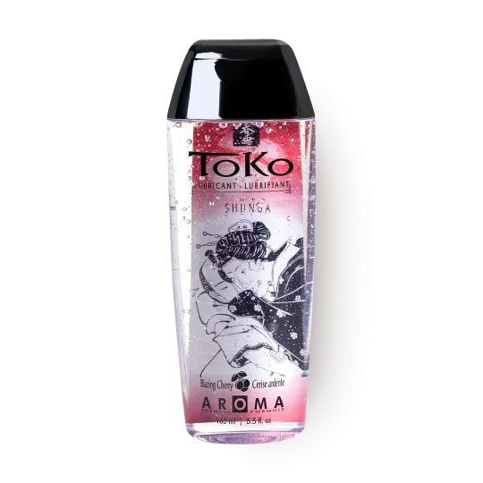 Индивидуальный ароматический лубрикант ТОКО Пылающая вишня 165 МЛ.