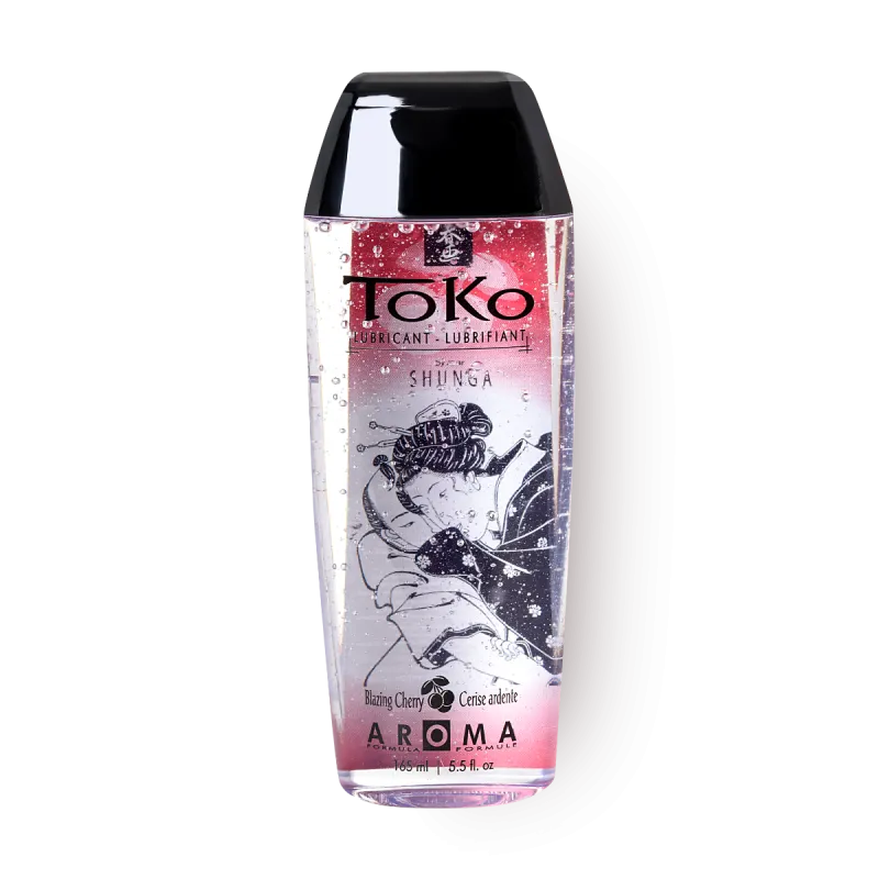 Индивидуальный ароматический лубрикант ТОКО Пылающая вишня 165 МЛ.