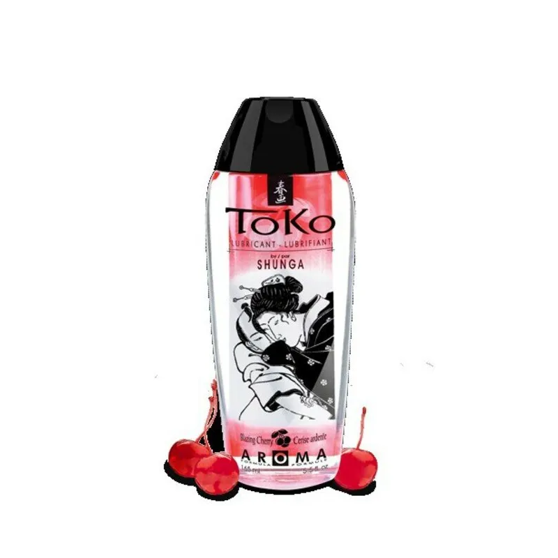 Индивидуальный ароматический лубрикант ТОКО Пылающая вишня 165 МЛ.