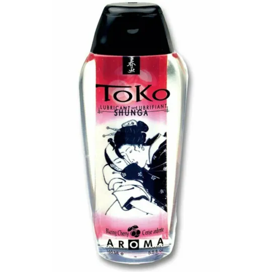 Индивидуальный ароматический лубрикант ТОКО Пылающая вишня 165 МЛ.