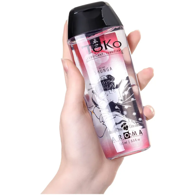 Индивидуальный ароматический лубрикант ТОКО Пылающая вишня 165 МЛ.