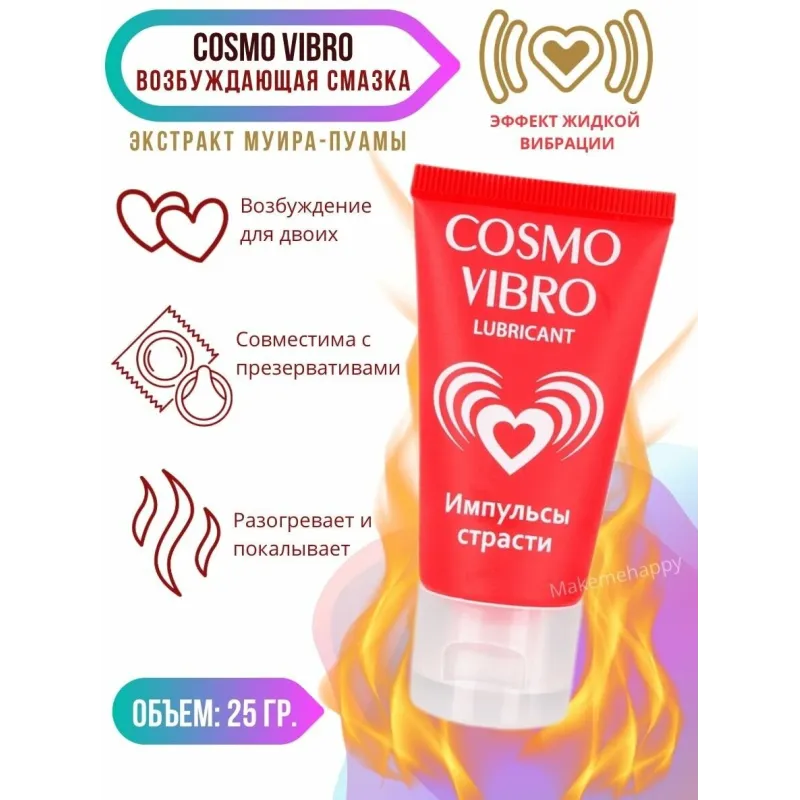 ЛЮБРИКАНТ "COSMO VIBRO" для женщин 25г