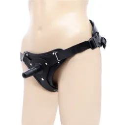 ФАЛЛОИМИТАТОР НА ТРУСИКАХ "HARNESS" L170 mm, D35 mm / L115 mm, D35 mm