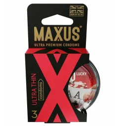 MAXUS AIR Uitra thin, 3 шт. Презервативы, ультратонкие X-edition