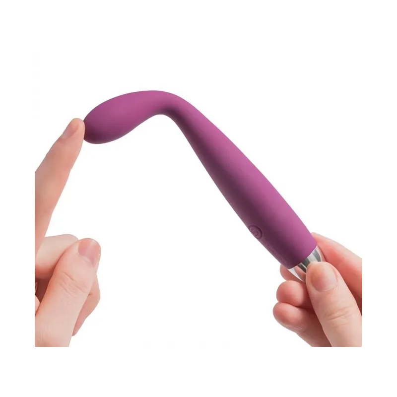 Coco Violet Гибкий тонкий вибростимулятор фиолетовый с гладкой поверхностью