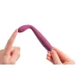Coco Violet Гибкий тонкий вибростимулятор фиолетовый с гладкой поверхностью