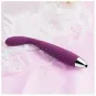 Coco Violet Гибкий тонкий вибростимулятор фиолетовый с гладкой поверхностью