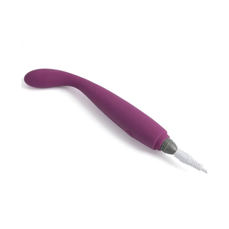 Coco Violet Гибкий тонкий вибростимулятор фиолетовый с гладкой поверхностью