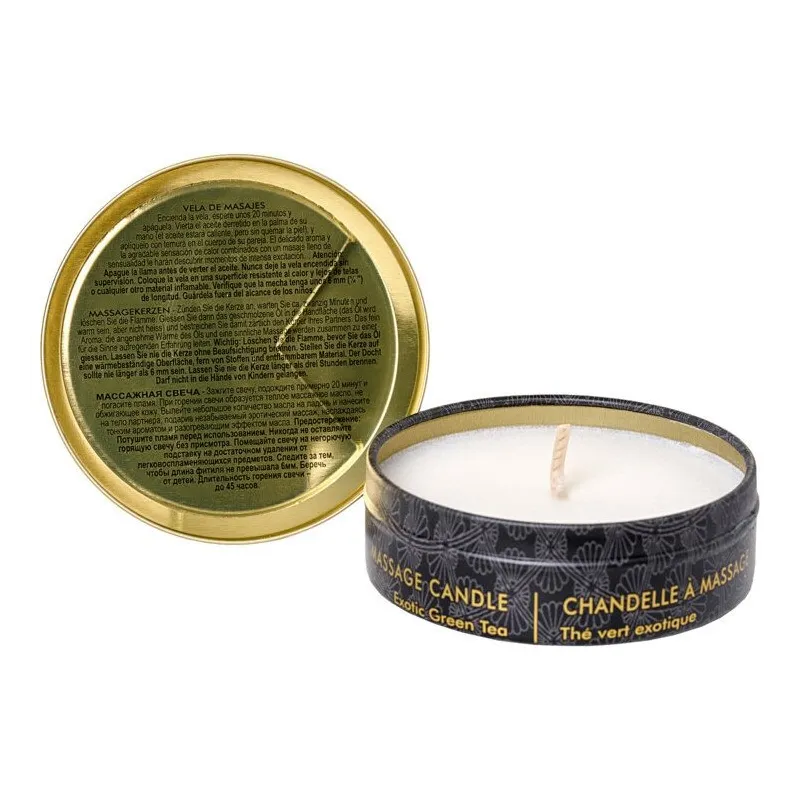 Массажное арома масло в виде свечи, Sparrkling Strawberry WineКлубничное вино 170 МЛ