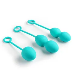 Nova Ball Зеленый Вагинальные шарики со смещенным центром тяжести